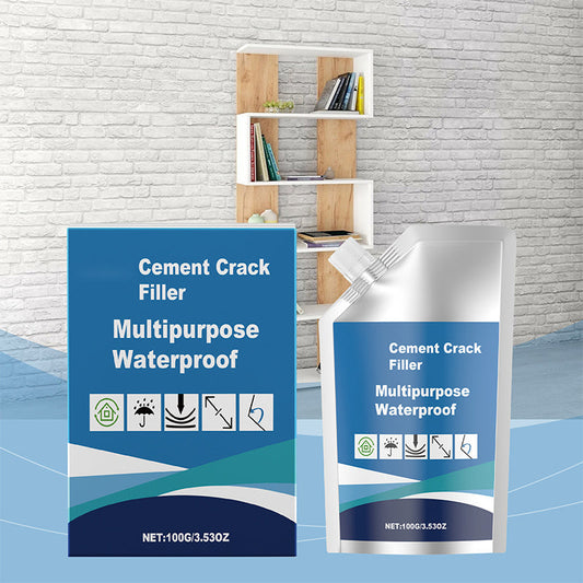 🧱💧 Ciment étanche polyvalent – Colmate toutes les fissures !