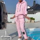 Ensemble Décontracté 2 Pièces pour Femme – Sweat à Capuche et Pantalon de Jogging