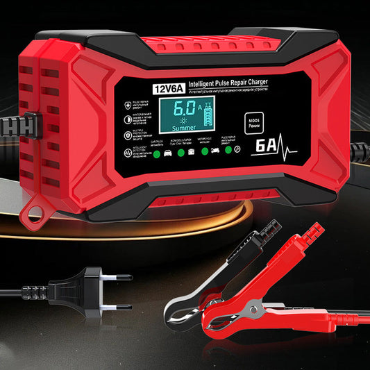 🛵🔋Chargeur de batterie intelligent pour voiture et moto