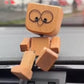 🔥Dernier jour de vente - 50% de réduction🔥Charmante petite figurine en bois qui se balance