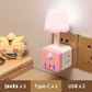 🎁✨ Vente chaude 🔥 Lampe LED avec télécommande et adaptateur USB