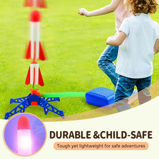 Lance-roquettes à LED pour enfants