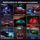 🚗 PROMO FLASH : 50% DE RÉDUCTION ! 💡 Lampes LED Sans Fil 8 Couleurs – 90 mAh – Étanche & Télécommande for Voiture, Drone & Camping 🎮