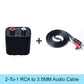 🎧 60% de réduction! 🔊 Récepteur Bluetooth 5.0 Adaptateur Audio – Streaming Sans Fil, Son Hi-Fi & Branchement Simple 📲
