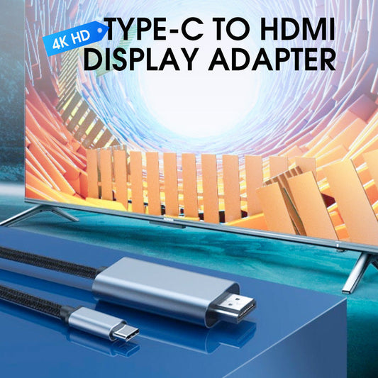 -50% Aujourd’hui 🔌📺 Adaptateur Type-C vers HDMI 4K