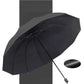 12-Rib Large Foldable Windproof Umbrella