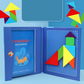 🌟Améliorer les capacités de réflexion des enfants - Ensemble de puzzles magnétiques Tangram pour enfants - 🎁Le meilleur cadeau