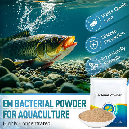 🐠💧 Poudre EM concentrée | Purifie l'eau, protège les êtres aquatiques