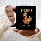 ⏳Spécial à durée limitée⏰Tasse Funny Chicken F-Caw-F🐓