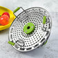 🥘 Cuit‑vapeur pliable en acier inoxydable ✨ Gain de place, résistant, cuisson saine ⚡‑49% DE RÉDUCTION ! Idéal pour vos légumes 🥦