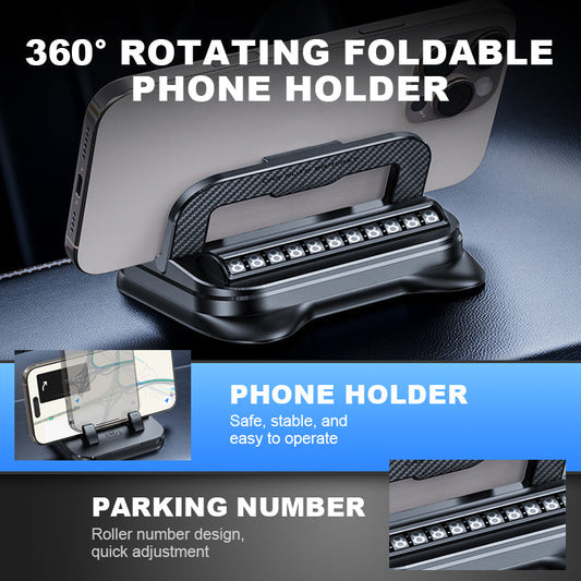 🚗 Support téléphone pliable 360°, universel pour voiture ! -50% 📱🔥