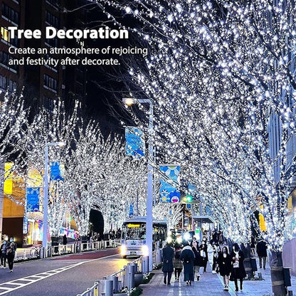 🔥‑50% Réduction ! Guirlande LED USB décorative 🎄 8 modes d’éclairage, fil cuivre souple, résistante pluie pour fêtes de Noël ✨