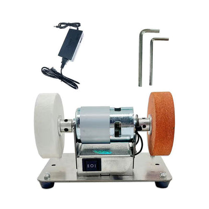 🛠️50% DE RÉDUCTION ! Petite meuleuse d’établi multifonction, polissage et affûtage, idéale pour vos bricolages ✨