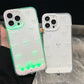 📱✨ Coque LED pour iPhone motif nœud, alertes lumineuses d’appel, TPU souple antichoc découpes parfaites ✨