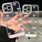📱✨ Coque LED pour iPhone motif nœud, alertes lumineuses d’appel, TPU souple antichoc découpes parfaites ✨