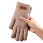 Gants tactiles chauds en tricot thermique