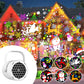 🎅🎄 Projecteur de Noël USB ❄️ 16 motifs festifs magiques, déco lumineuse féerique ⚡‑50% DE RÉDUCTION ! Pour fêtes de fin d’année ✨