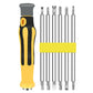 ✨🔥‑50% PROMO FLASH🔧 Jeu tournevis magnétique CR‑V, embouts multiples pour vis irrégulières, réparation électroménager et numérique ✨🛖✨