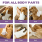 Gants de toilettage sans rinçage pour animaux domestiques avec effet neutralisant les odeurs