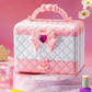 🎨 60% DE RÉDUCTION! ✨ TROUSSE DE MAQUILLAGE LAVABLE - 12 Produits Non Toxiques, Étui de Transport Coloré, Jeu Créatif et Sécuritaire pour Enfants 🌈👧