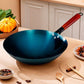 🎁🍳 Wok Antiadhésif en Fer – Cadeau Pratique pour la Cuisine Maison ✨