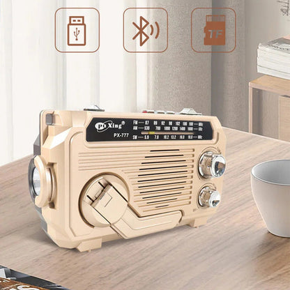 ⚡Vente Flash -50%📻Radio manivelle multifonction, éclairage LED, charge USB, idéal urgence 🔦
