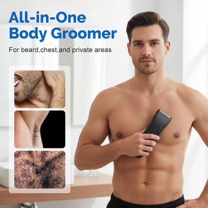 ✨✂️Tondeuse de Toilette Corporelle Homme 🔥40% OFF ! Affichage Numérique, Batterie Longue Durée