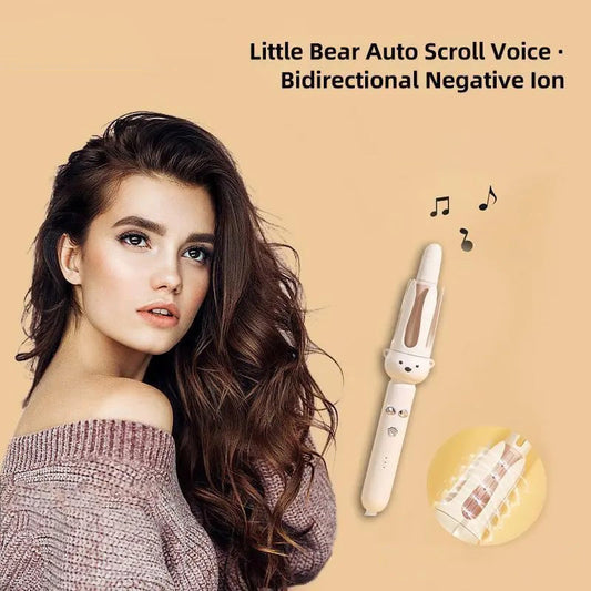 ⏳💇 PROMO ! Fer à friser automatique anti-brûlure sécurisé ✨