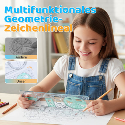 🔥✨📣 Super promotion : règle à dessin géométrique multifonctionnelle