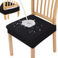 📢📢 3+2 GRATUIT⏰Housse de chaise hydrofuge avec jacquard en losanges – Pour chaises de salle à manger, d'hôtel et de maison 🪑✨