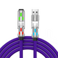 ✨Achetez-en 1, obtenez-en 1 gratuitement - Câble de recharge rapide universel RGB 4 en 1 - Entièrement amélioré