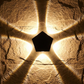 🔥Offre à durée limitée - Applique murale LED moderne avec effet lumineux géométriqu