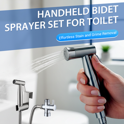 Kit Douchette Bidet pour Toilettes 🧼 | Nettoyage Plus Hygiénique 🚽 – Accessoire Indispensable pour la Famille 👨‍👩‍👧‍👦