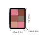 Palette de Blush Crème 12 Couleurs 🌸 | Texture douce, tenue longue & teintes buildables ✨ – Pour un teint frais & naturel toute la journée 💄