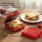 🍞50% DE RÉDUCTION✨Tout-en-Un Magique – Micro-ondes, Grille-Pain & Sandwich Maker Compact | Gain de Place, Gain de Temps 🔥
