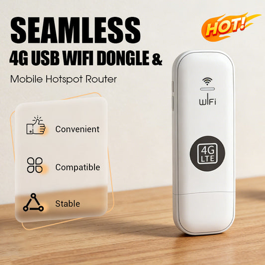 Clé USB WiFi 4G 2026 Nouvelle Version 🔥 | Routeur Mobile Hotspot, Connexion Puissante 💪 – Qualité Bien Meilleure Que La Concurrence 📡