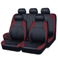 Housses de Siège Voiture Cuir 9 Pièces 2026 ✨UPGRADE✨ 🚗 | Universal & Confortable ✨ | Qualité Supérieure à la Concurrence 💪