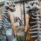 🦖🎊📣Oreiller tête de squelette de dinosaure🦖