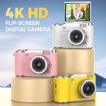 📸✨Appareil photo numérique à écran rabattable 4K HD🎉