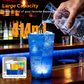 🥤Gobelet lumineux à LED activé par l'eau avec paille – Pour les fêtes, les bars et les événements ✨