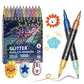 ✨ Nouveauté 2026 | 24 Marqueurs Pailletés Double-Pointe | Illuminez Vos Créations 🎨【-60%】