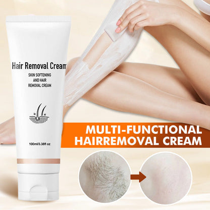 🔥-50% DE RÉDUCTION✨Crème dépilatoire polyvalente🌸Formule douce aromatique, élimine poils sans douleur