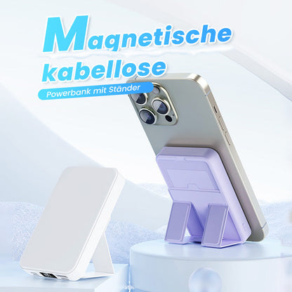 🔋50 % de réduction ! Banque d’alimentation magnétique sans fil avec support intégré – Charge 3 appareils à 15 W/22,5 W ⚡📱