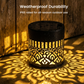 🏆 2 achetés, 1 offert 🎁 Lampe murale solaire Mandala pour extérieur, projecteur de lumière pour clôture de jardin, décoration d'ambiance pour terrasse