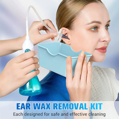 👂 OFFRE SPÉCIALE ! ⚡Système Manuel d’Irrigation Auriculaire – Nettoyage en Douceur, 5 Jets & Embouts Sécurisés 🧼👂