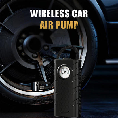 💥-50% ! Pompe à air sans fil pour voiture, compacte et portable, gonflage rapide en cas d’urgence🚗