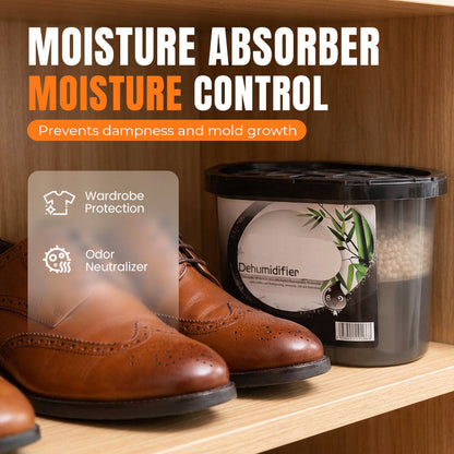 💎 50% DE RÉDUCTION ! 💎 Absorbeur d’humidité pour Placards – Anti-Moisissure, Neutralise les Odeurs & Indicateur Visuel (230 g) 🧺💧