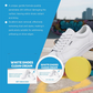 🌸👟✨ Crème Nettoyante Sans Eau pour Chaussures Blanches • Éclat Instantané • Promo Printemps 💎🔥