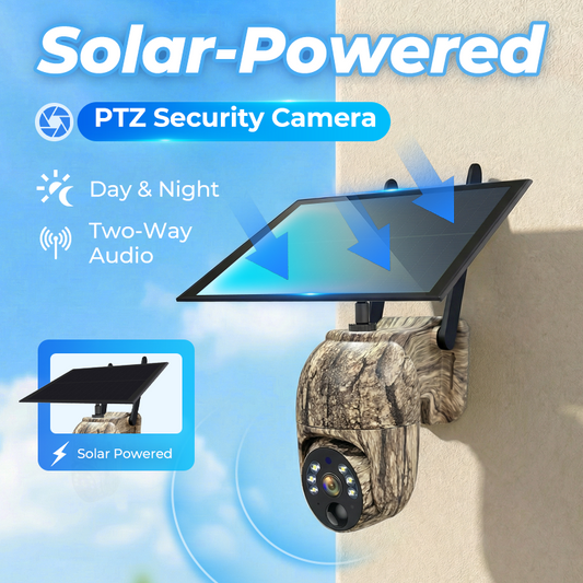 📹 50% DE RÉDUCTION! ☀️ Caméra de Surveillance Solaire Sans Fil 4G LTE CB114S – 2K HD, Couverture 360°, Sans Wi-Fi & Détection de Mouvement 🔭