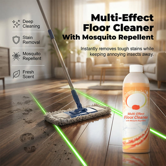 🧹Nettoyant multi-usages pour sols avec répulsif anti-moustiques